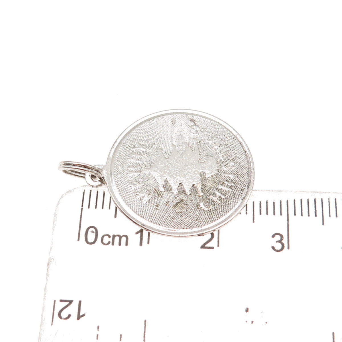 Town & Country 925 Sterling Silver Vintage Merry Christmas Tree Charm Pendant