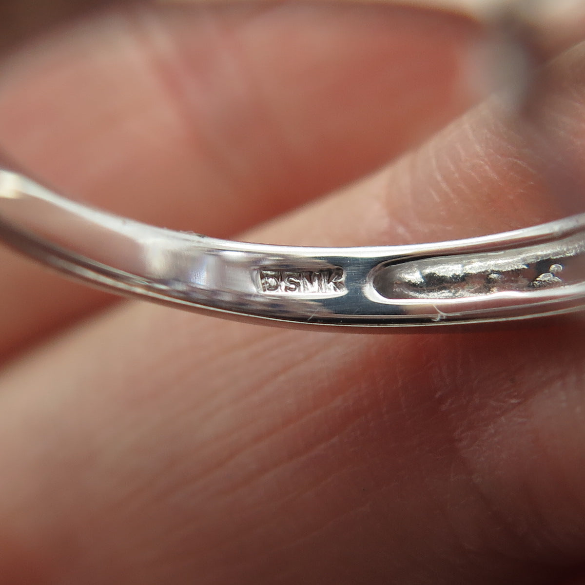 DSMK 925 Sterling Silver Marquise-Cut Tanzanite Gem Statement Ring Size 7.25