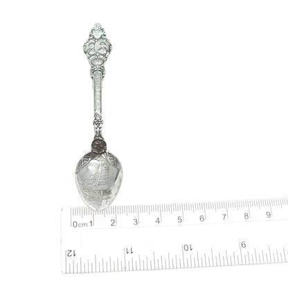 Moore & Leding 925 Sterling Silver Antique Art Deco Mount Vernon Coffee Spoon