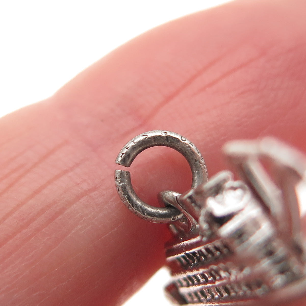 DANECRAFT 925 Sterling Silver Vintage Riverboat 3D Mini Charm Pendant
