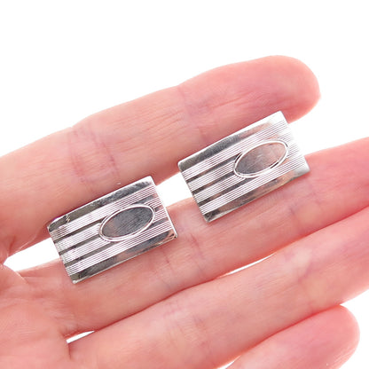 Hayward 925 Sterling Silver Antique Art Deco Cufflinks