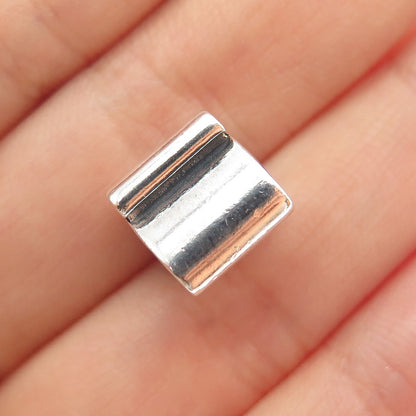 PANDORA 925 Sterling Silver Good Luck Celtic Triskelion Slide Bead Charm