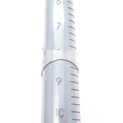 925 Sterling Silver Vintage Israel Modernist Hammered Ring Size 8.25