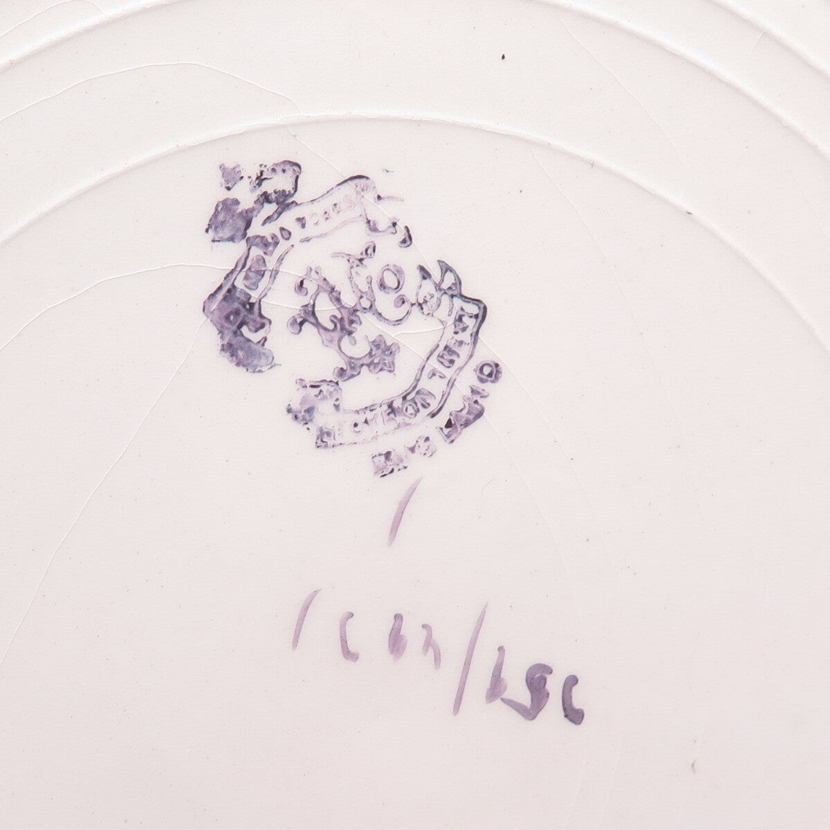 Empire Porcelain Co. Antique Stoke on Trent Portrait Porcelain Cabinet Plate