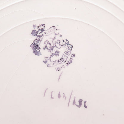 Empire Porcelain Co. Antique Stoke on Trent Portrait Porcelain Cabinet Plate