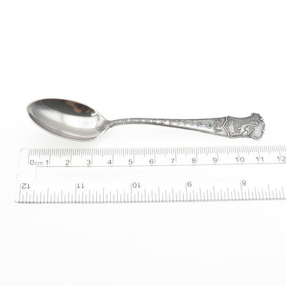 G.W. Shiebler & Co. 925 Sterling Antique Art Deco States Cities Coffee Spoon