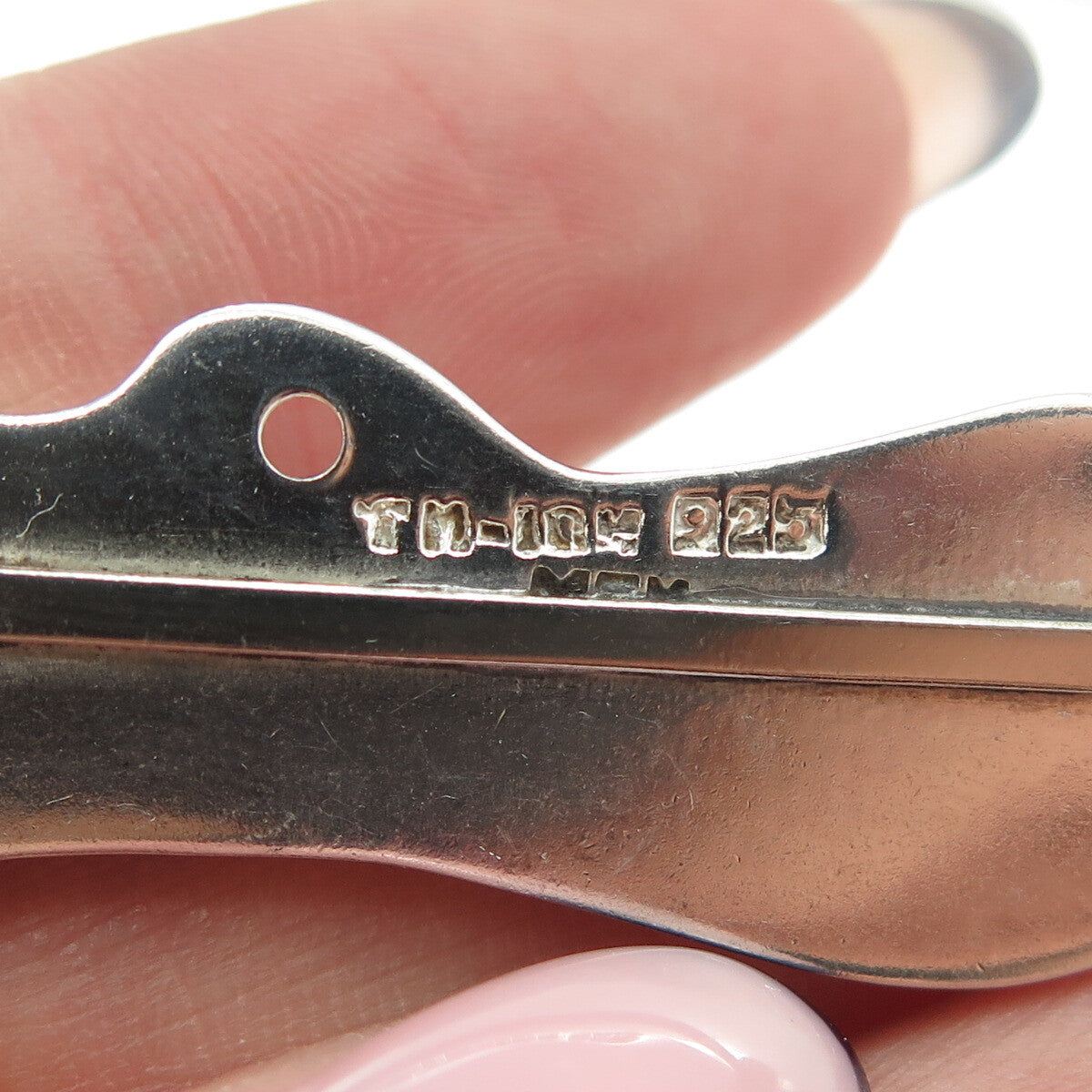 925 Sterling Silver Vintage Mexico Golf Club Pin Brooch