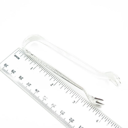 925 Sterling Silver Antique Art Deco 1936 Manchester Copenhagen Sugar Tongs