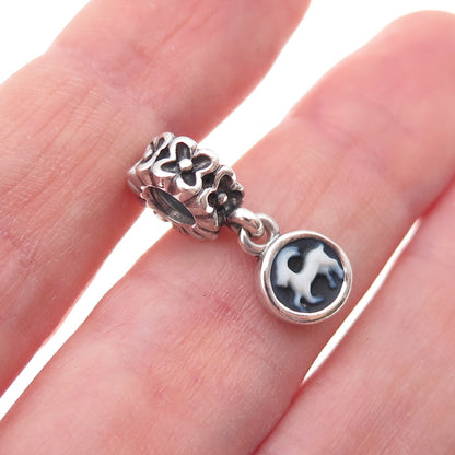 Pandora 925 Sterling Silver Capricorn Zodiac Sign Dangle Charm