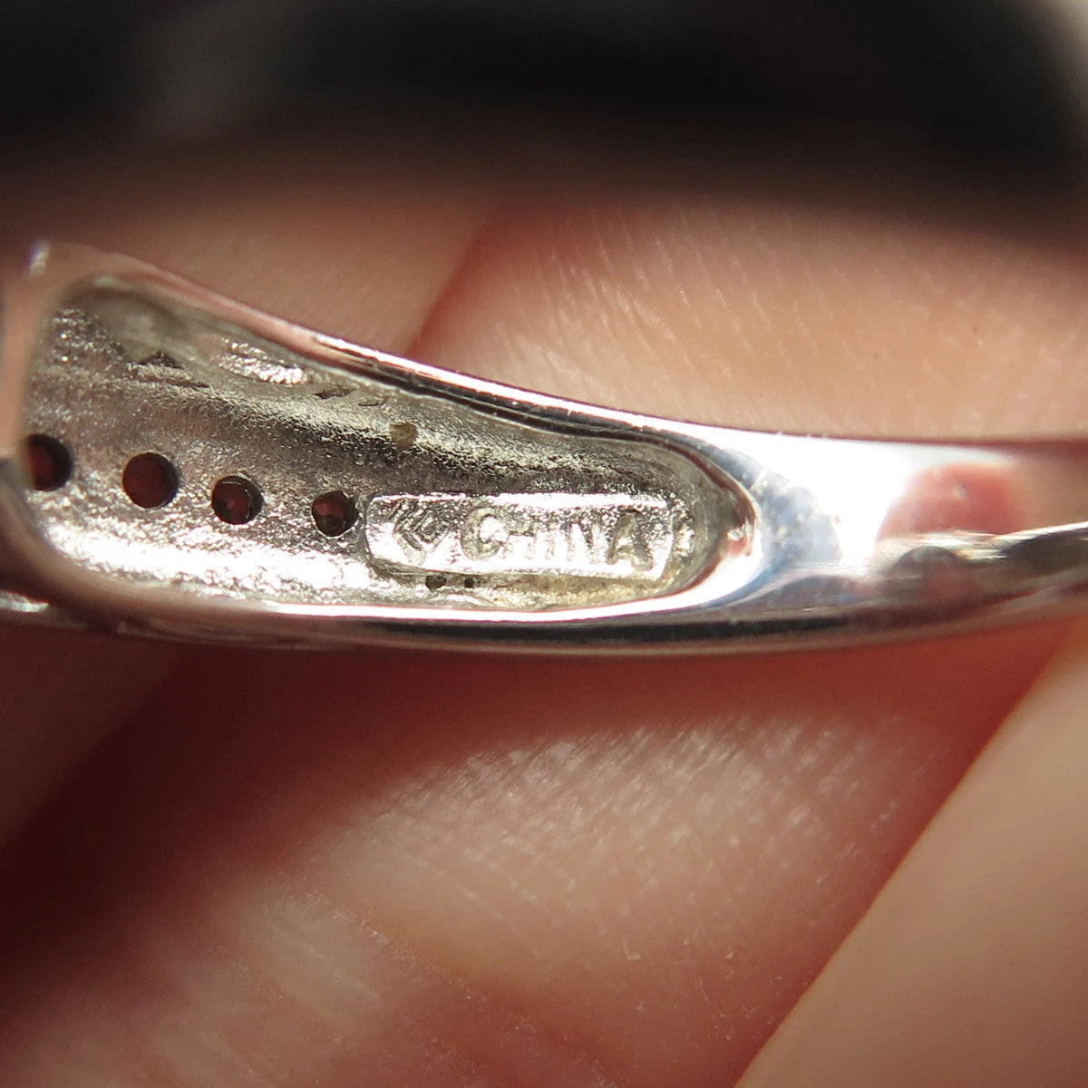 925 Sterling Silver Round-Cut C Z Ring Size 7
