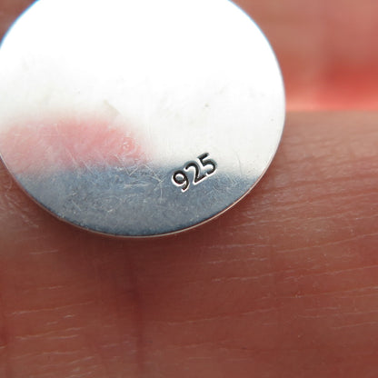 925 Sterling Silver Mint Green Enamel Cat Mom & Child Minimalist Charm Pendant