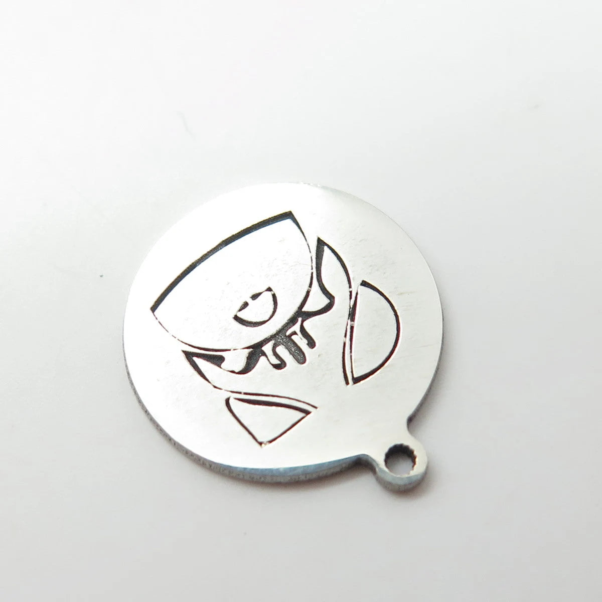 925 Sterling Silver USA Two In Town Bulldog Dog Charm Pendant