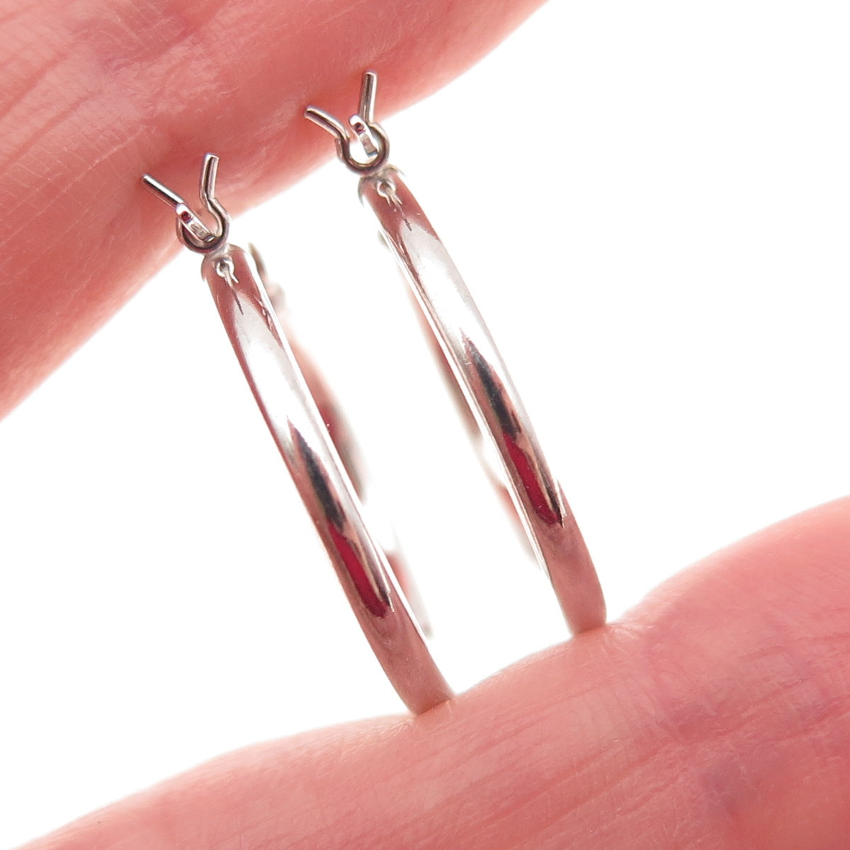 925 Sterling Silver Hoop Earrings