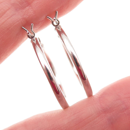 925 Sterling Silver Hoop Earrings