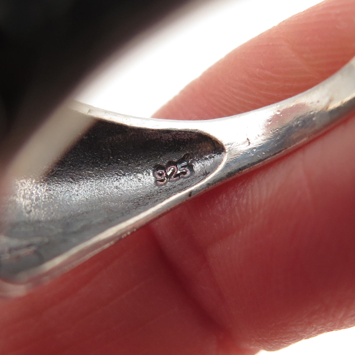 DEE BERKLE 925 Sterling Silver Vintage Imperial C Z Dotted Ring Size 8