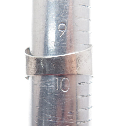 GILO & GRACE NAKAI Navajo Old Pawn 925 Sterling Vintage Real MOP Ring Size 9.75