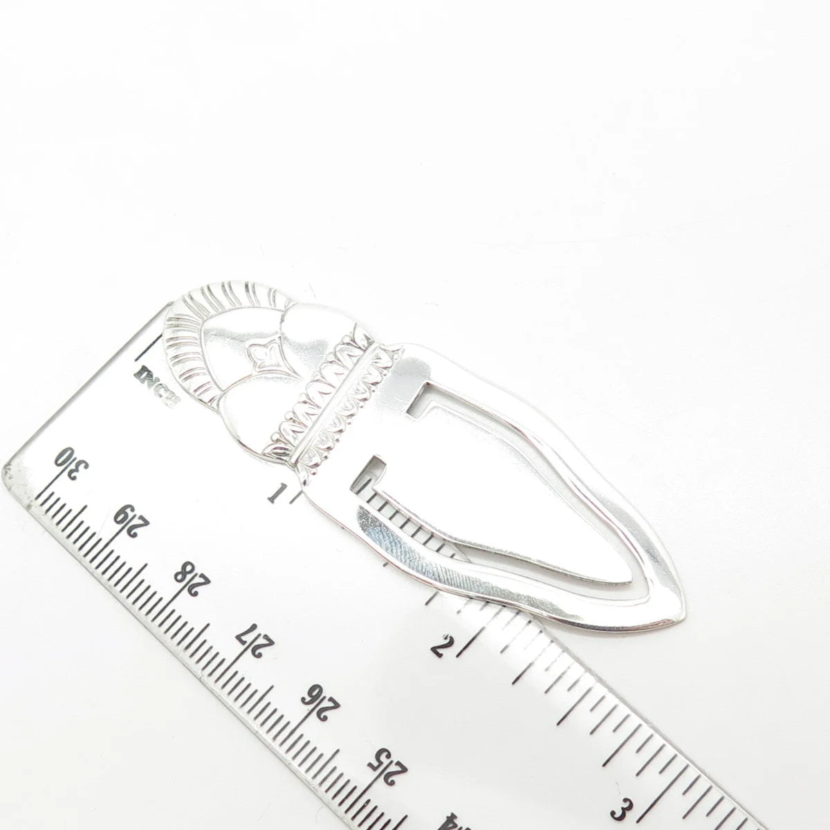 925 Sterling Silver Vintage Tribal Bookmark