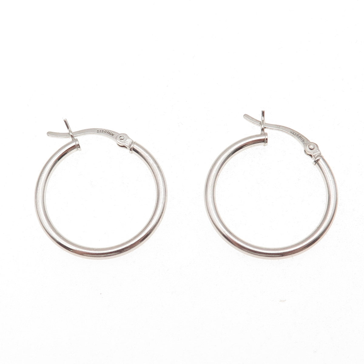 925 Sterling Silver Hoop Earrings