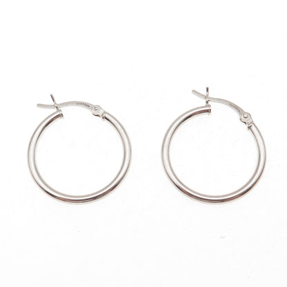 925 Sterling Silver Hoop Earrings