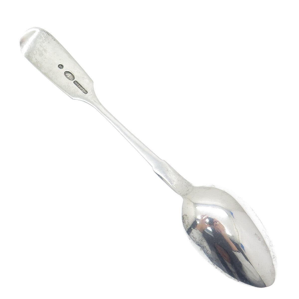 84 Silver Antique European Pilgrim Individual Tea Spoon