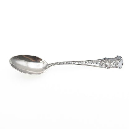 G.W. Shiebler & Co. 925 Sterling Antique Art Deco States Cities Coffee Spoon