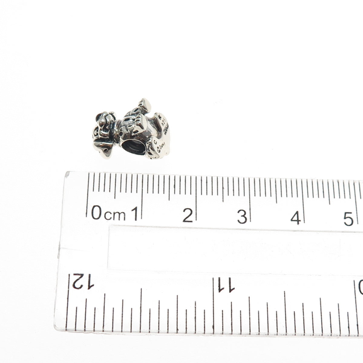 CHAMILIA & DISNEY 925 Sterling Silver Lucky The Dalmatian Slide Bead Charm
