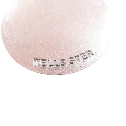 WELLS 925 Sterling Silver Vintage 21 Plus Minimalist Charm Pendant