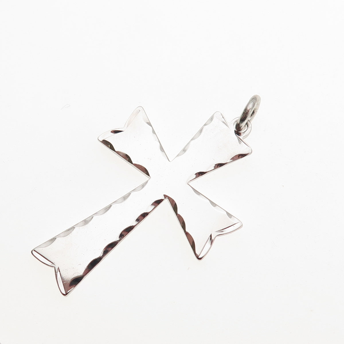 Binder Bros 925 Sterling Silver Vintage Cross Charm Pendant