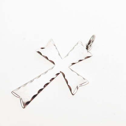 Binder Bros 925 Sterling Silver Vintage Cross Charm Pendant