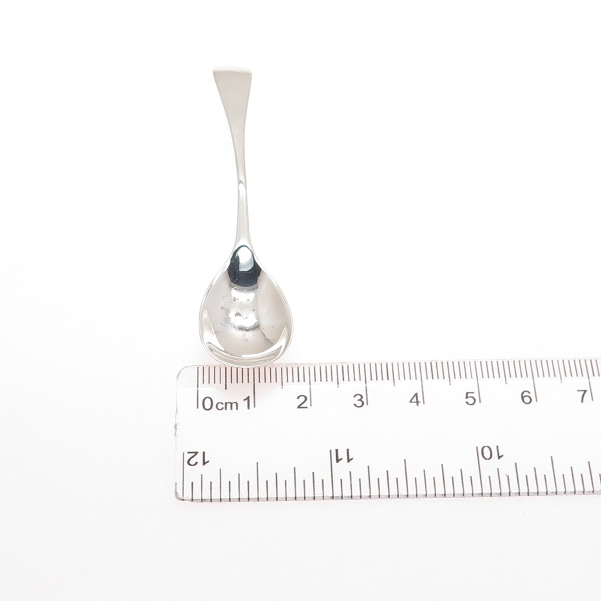 BARKER BROTHERS 925 Sterling Silver Antique 1913 Chester Salt & Spices Spoon