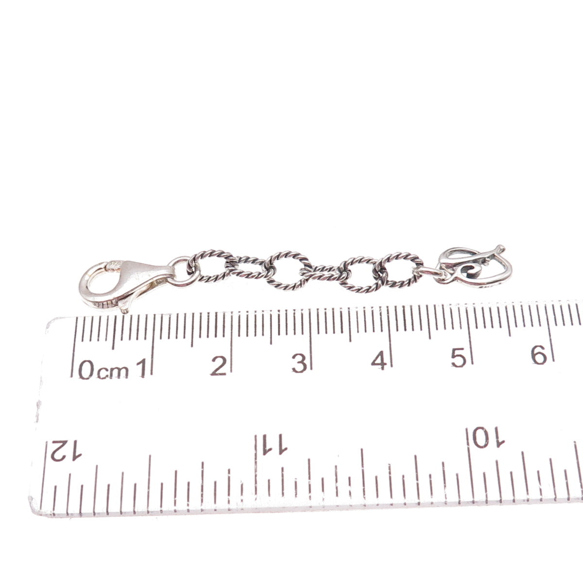 Carolyn Pollack Sterling Silver Vintage Bracelet / Necklace Chain Extension 2"