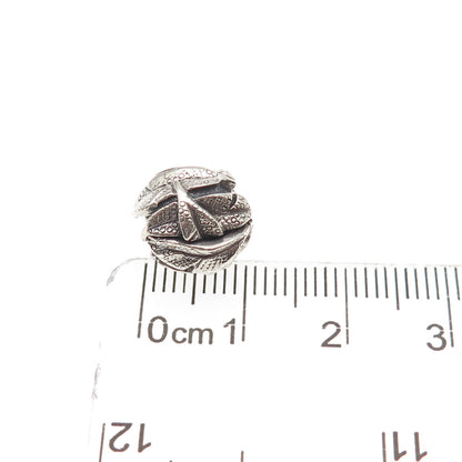 Trollbeads LAA 925 Sterling Silver Angel's Feathers Slide Bead Charm