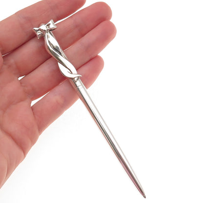 Tiffany & Co. 925 Sterling Silver Vintage Germany Bow Ballpoint Pen