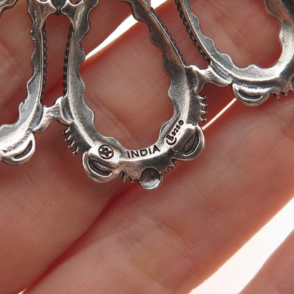 Carolyn Pollack American West Sterling Silver Vintage Centerpiece Necklace Part