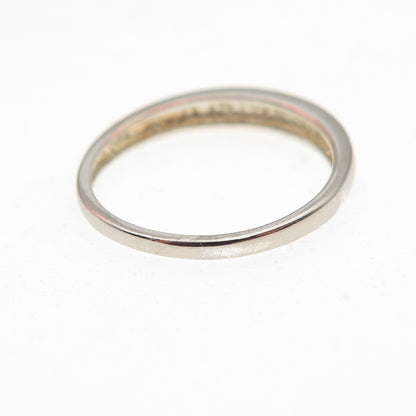 Ross Simons 925 Sterling Silver Vintage Band Ring Size 6