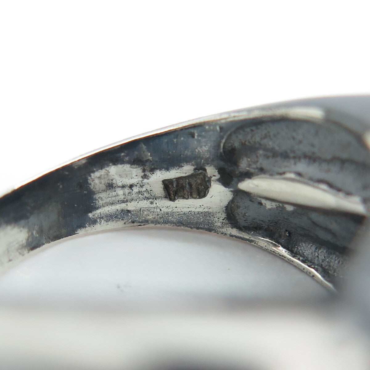 N&D CO. 925 Sterling Silver Vintage Modernist Ring Size 7
