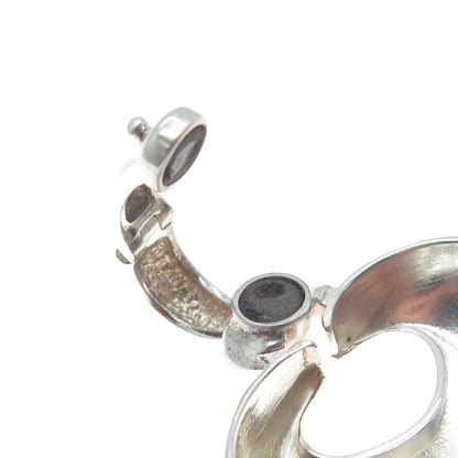 ESPO SIG Joseph Esposito 925 Sterling Silver Vintage Modernist Heart Pendant