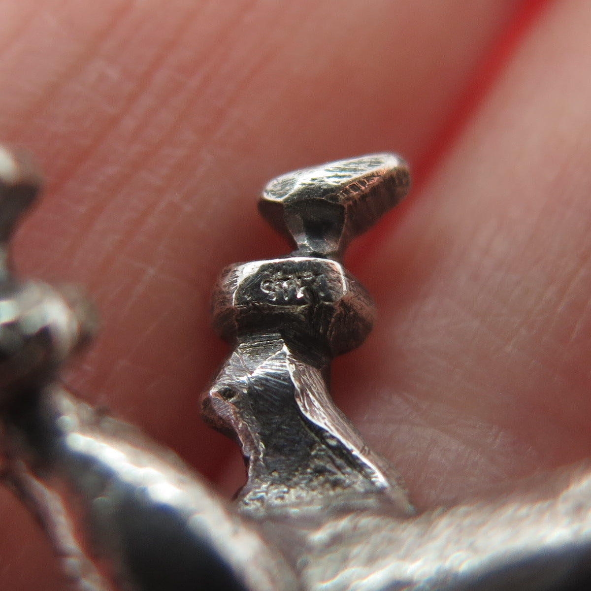 925 Sterling Silver Vintage Poodle Dog Miniature / Figurine