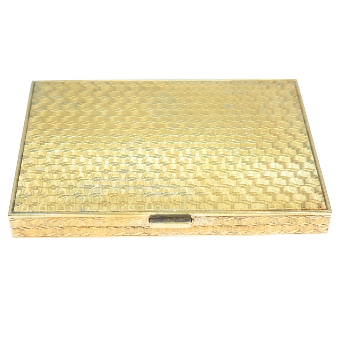 TIFFANY & CO. 925 Sterling Silver Gold Filled Vintage Italy Card Case Holder