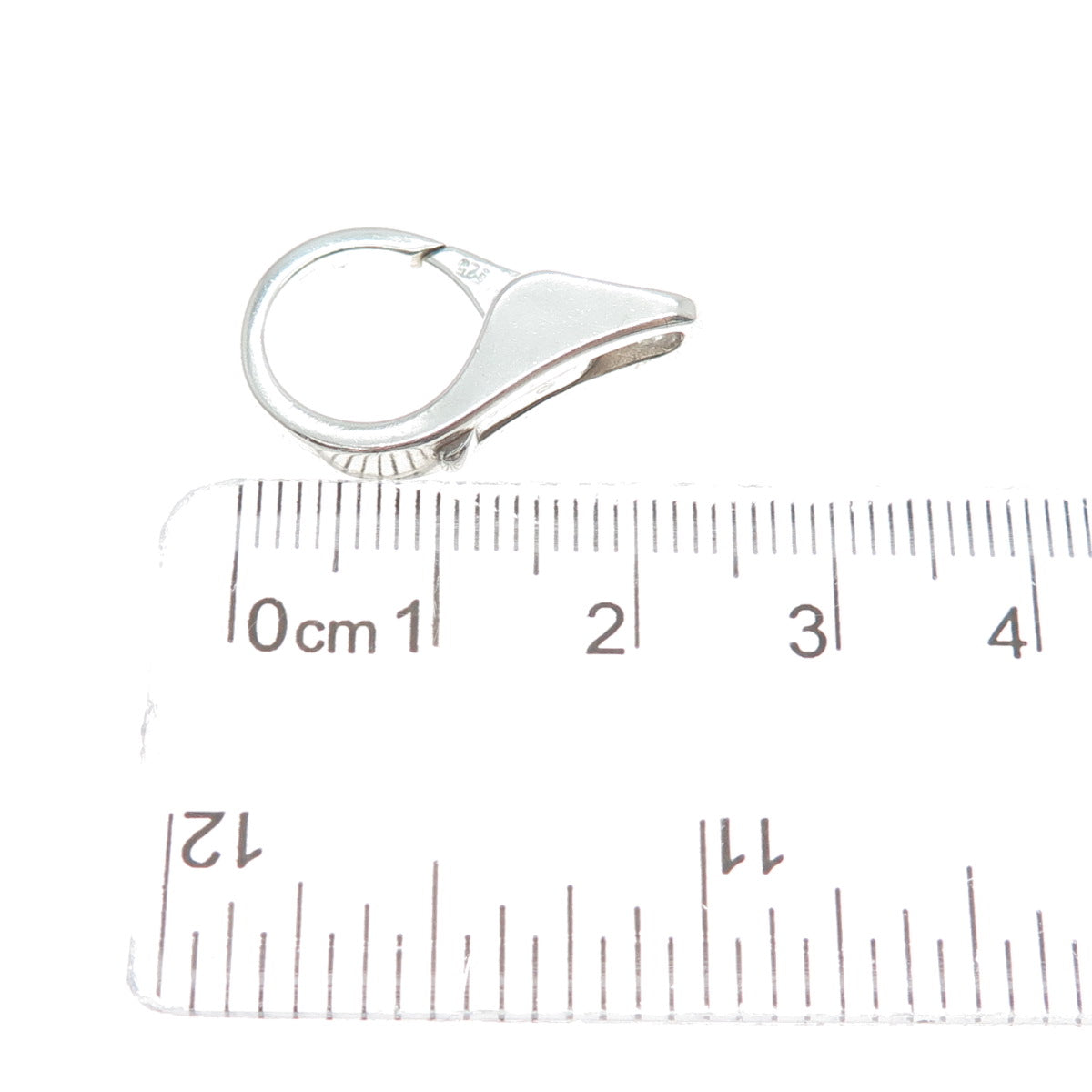 Old Stock 925 Sterling Silver Vintage Bracelet Necklace Lobster Claw Clasp Lock