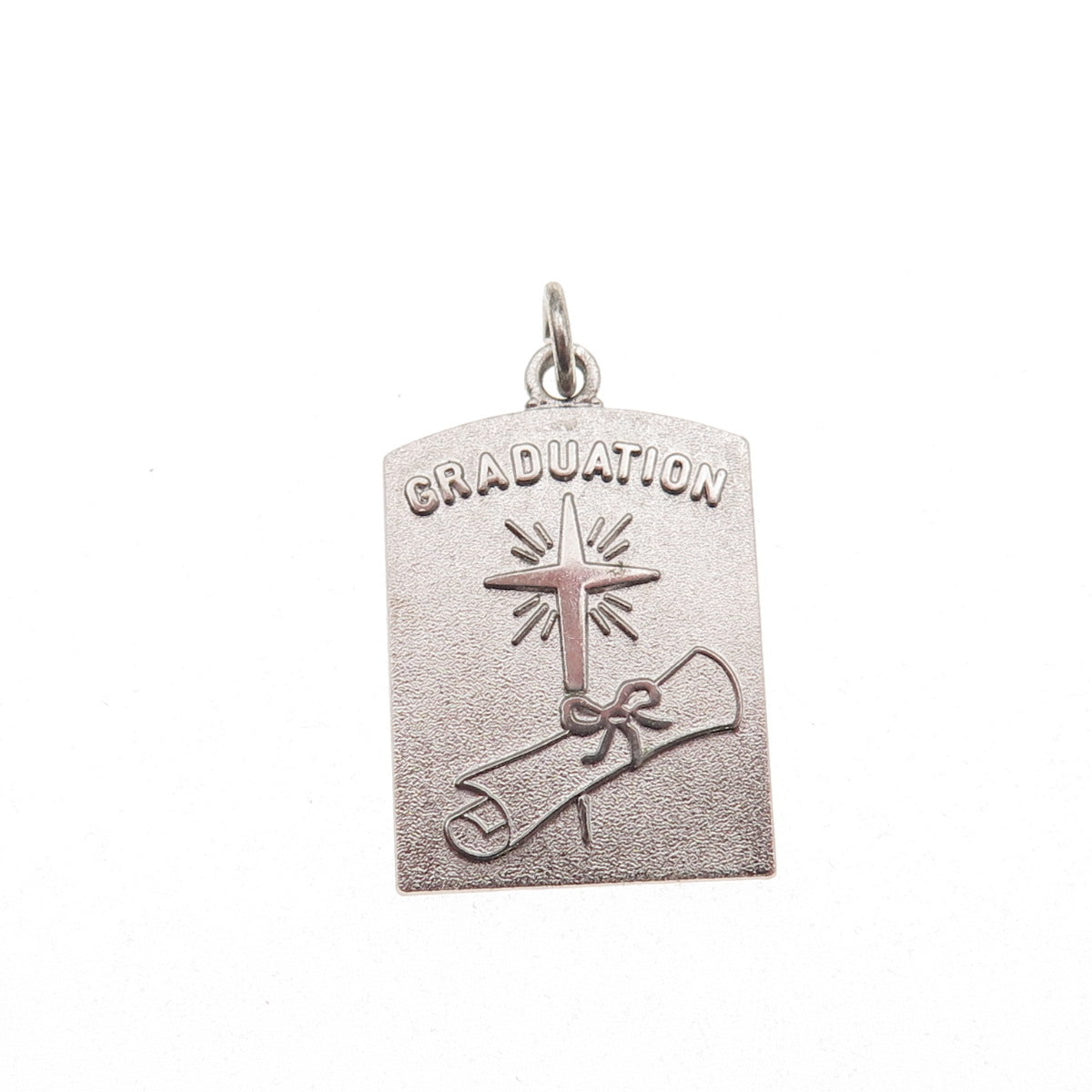 Antaya 925 Sterling Silver Vintage Graduation Charm Pendant