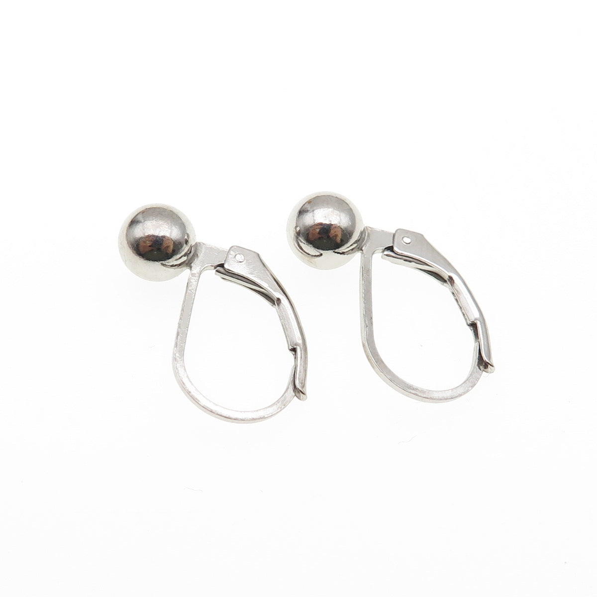 925 Sterling Silver Ball Drop Earrings