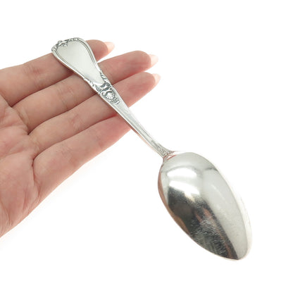 GORHAM 925 Sterling Silver Antique Art Deco Aquarius Zodiac January Coffee Spoon