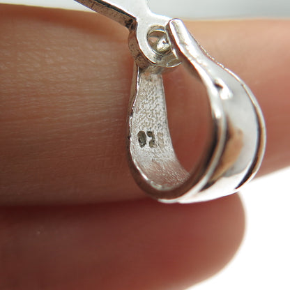 925 Sterling Silver Vintage Star of David Charm Pendant