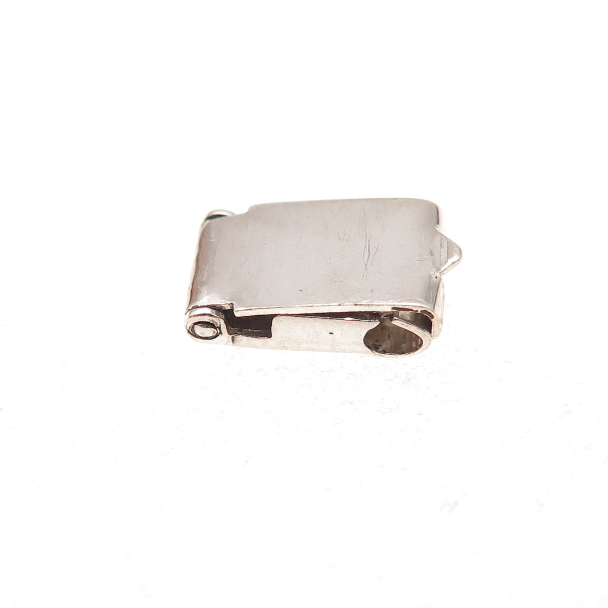 925 Sterling Silver Antique Art Deco Bracelet / Necklace Jewelry Lock Clasp