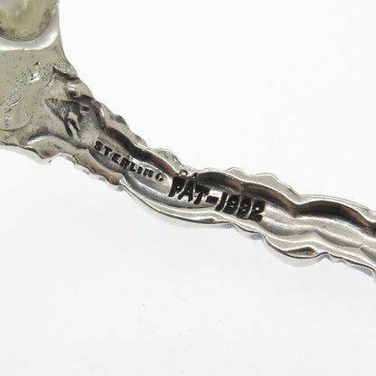 DURGIN 925 Sterling Silver Antique Victorian 1892 Sauce Spoon 5.75"