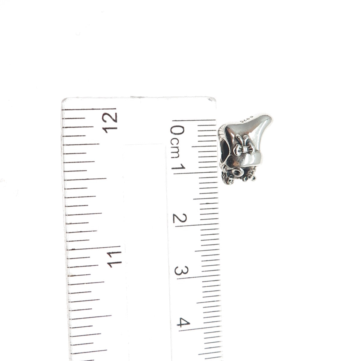 PANDORA 925 Sterling Silver Santa's Stocking Slide Bead Charm