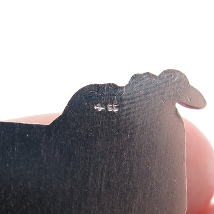 GRIFFITH & SONS CO 925 Sterling Silver Vintage Enamel New York Charm Pendant