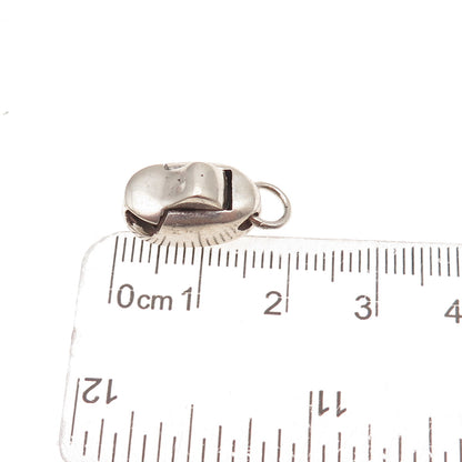 925 Sterling Silver Vintage Bracelet / Necklace Box Lock Clasp
