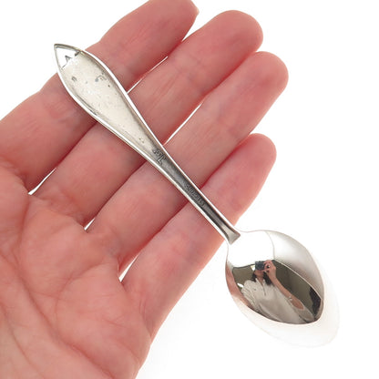 Bell Trading Post 925 Sterling Antique Art Deco Connecticut State Coffee Spoon